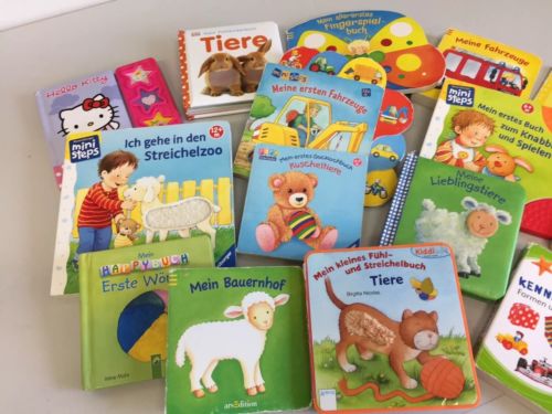 Babybücher Kleinkinder Paket guter Zustand 16 Bücher für Mädchen und Jungs