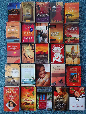 Bücherpaket 25 Liebesromane Frauenromane: Gabaldon Link Haran Dobbie Roberts