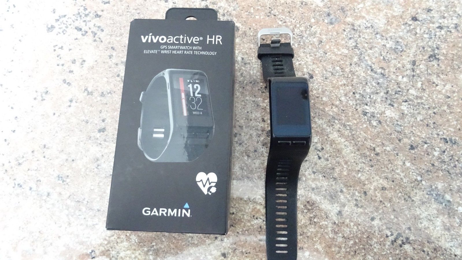  Garmin vivoactive HR Sport GPS-Smartwatch Größe L - Wie NEU & OVP