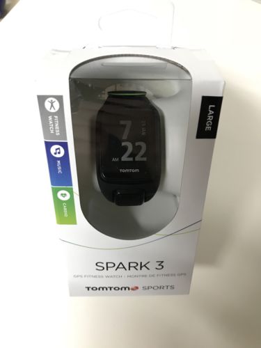 TomTom Spark 3 Cardio + Music OVP mit Rechnung und Garantie, schwarz in Größe L