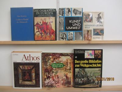 25 Bücher Bildbände Kunst Kultur Geschichte Weltgeschichte