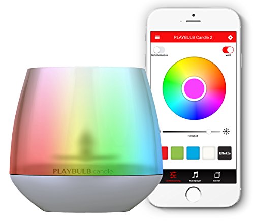 MiPow Playbulb Candle LED-Kerzenlicht (steuerbar Farbwechsel/-effekte per App/Smartphone) bunt