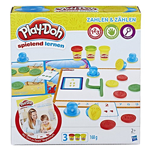 Hasbro Play-Doh B3406100 - Erste Zahlen und Zählen, Knete