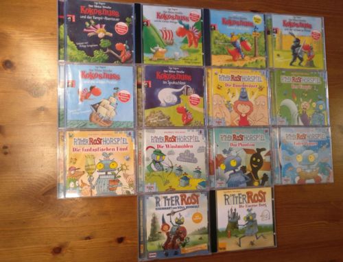 CD Sammlung Kinder: Der kleine Drache Kokosnuss und Ritter Rost