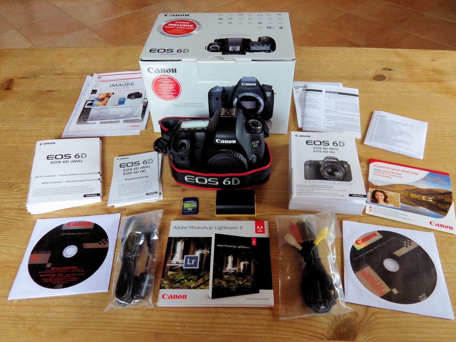 Canon EOS 6D 20.2 MP Vollformat SLR-Digitalkamera Body (Gehäuse)