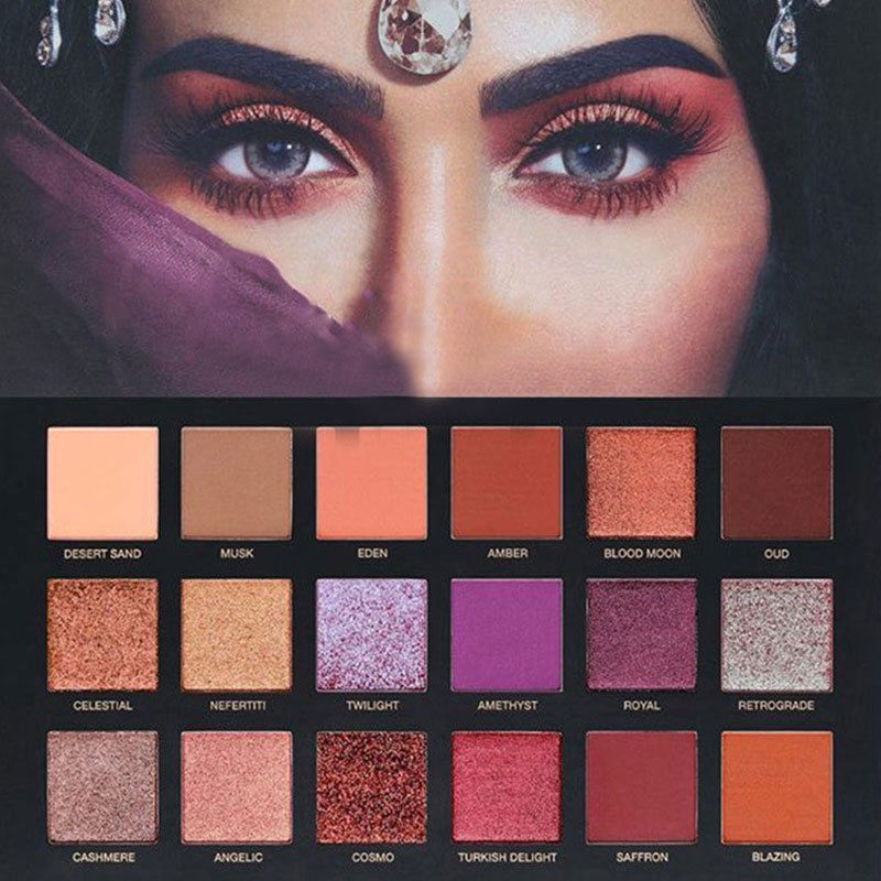 Huda Beauty 4/6/18 Colors Shimmer Matte Lidschatten Palette Set Makeup Beauty~