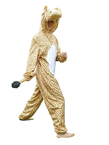Giraffen-Kostüm, J24 Gr. M-L, Giraffe Karnevalskostüm für Männer und Frauen, Giraffen-Kostüme für Fasching Karneval, als Karnevals- Fasnachts-Kostüm, Tier-Kostüme Faschings-Kostüme Erwachsene