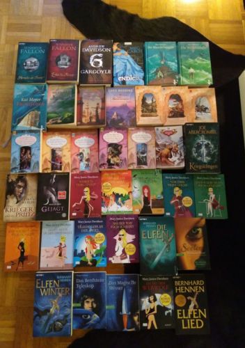 40 Fantasy Bücher Bücherpaket z.T ganze Serien Top!! 