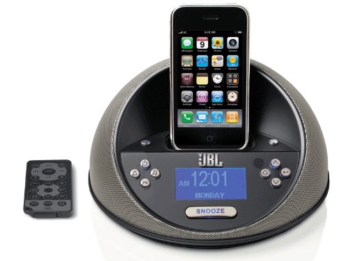 JBL On Time Micro Tragbares Lautsprecher-System für iPod schwarz