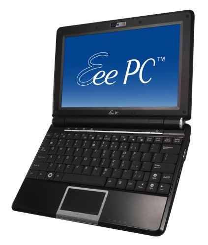 Asus Eee PC 1000H GO 25,4 cm (10 Zoll) WSVGA Netbook (Intel Atom N270 1,6GHz, 1GB RAM, 160GB HDD, UMTS/HSDPA, Intel GMA 950, XP Home) schwarz