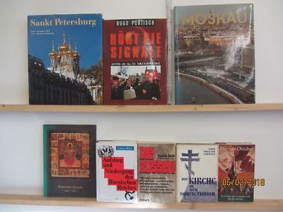 30 Bücher Russland russische Geschichte russische Städte Rußland