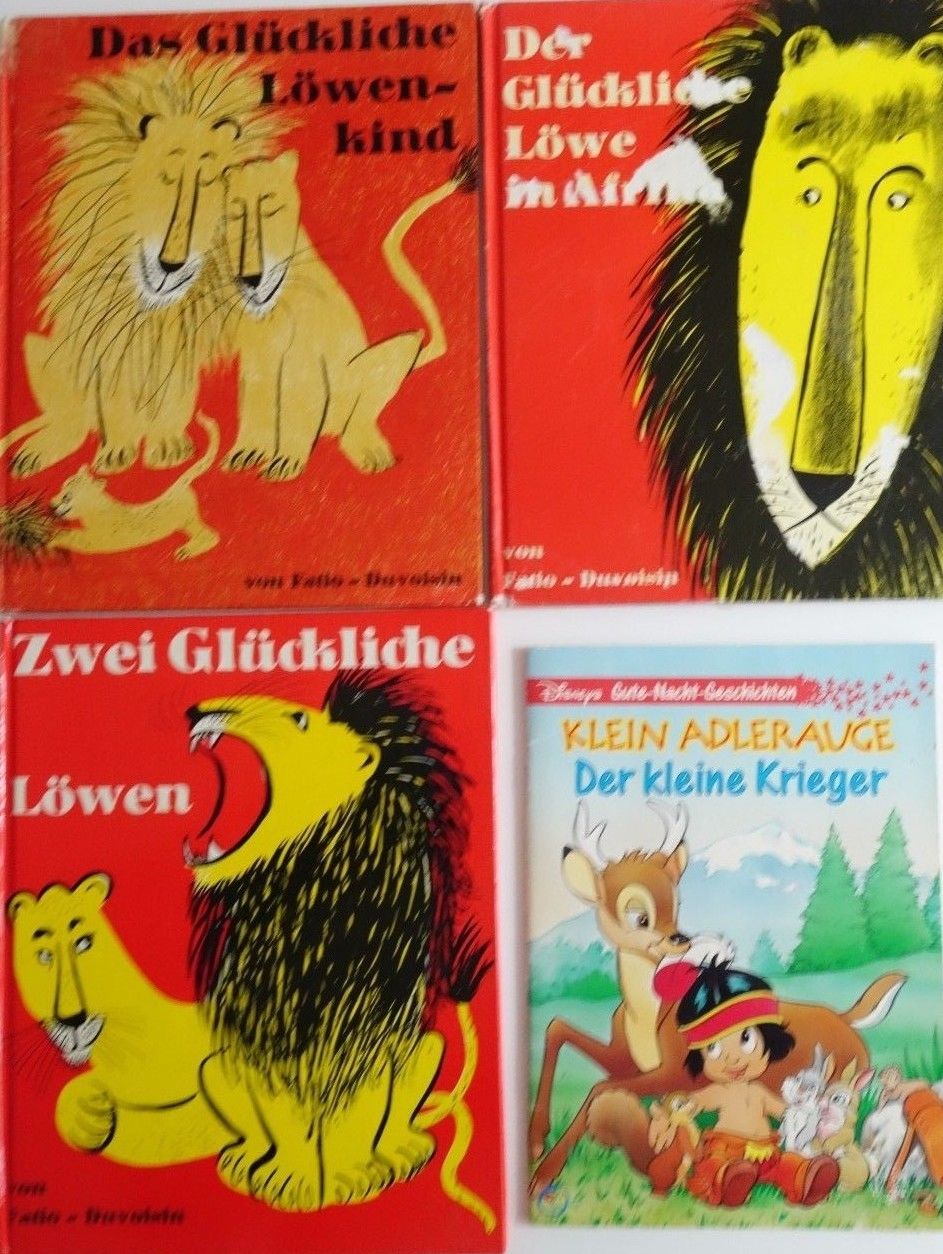 Bücherpaket Der Glückliche Löwe in Arika Zwei glückliche Löwen Das glückliche...