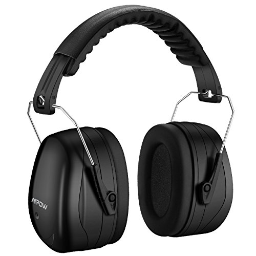 Gehörschutz, Mpow Sicherheit Ohrenschützer, Lärmschutz SNR 34 dB Gehörschutz, ANSI S3.19&CE Zertifiziert, Kapselgehörschützer für Erwachsene und Kinder