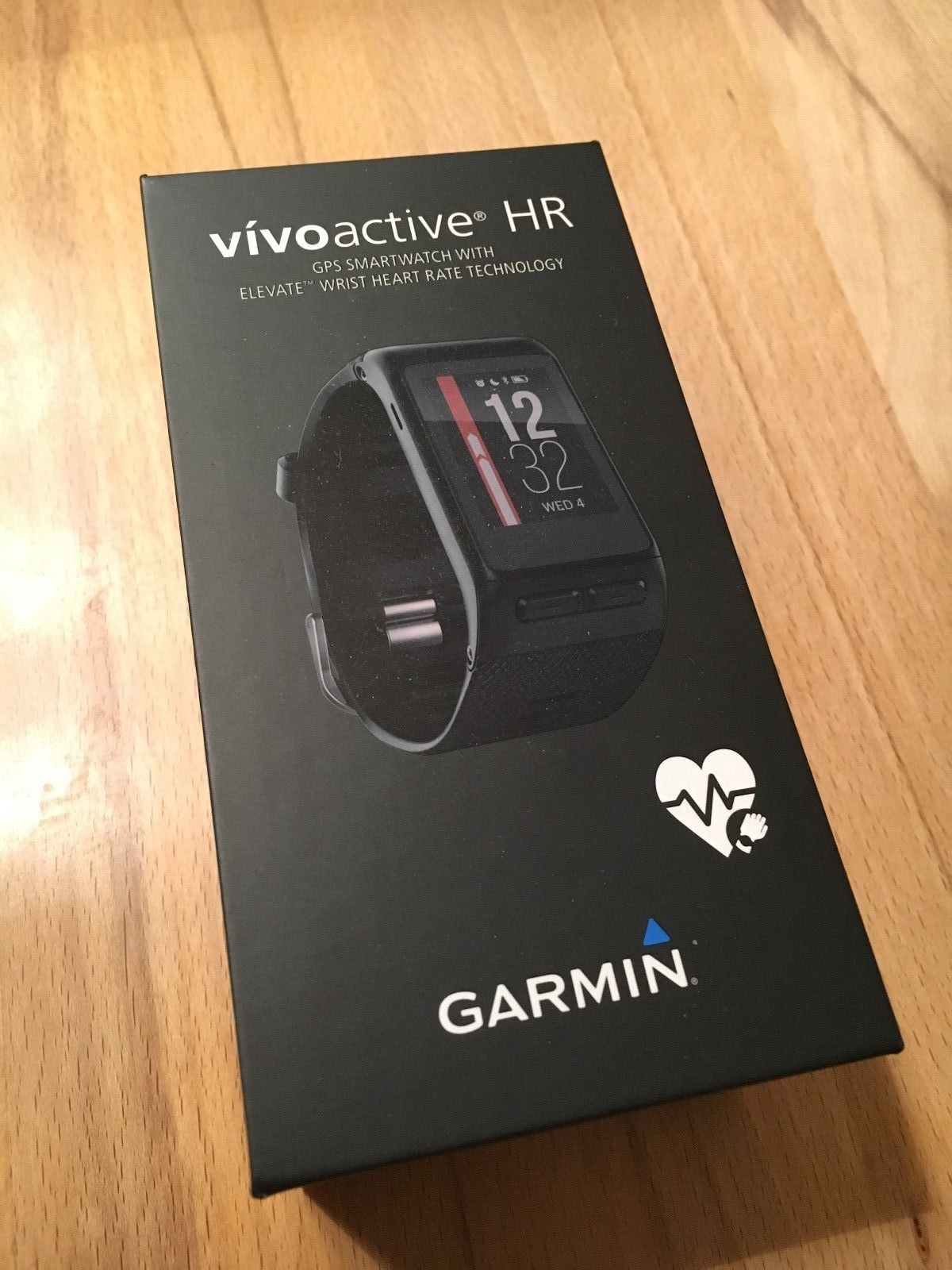 Garmin vivoactive HR, GPS Smartwatch
