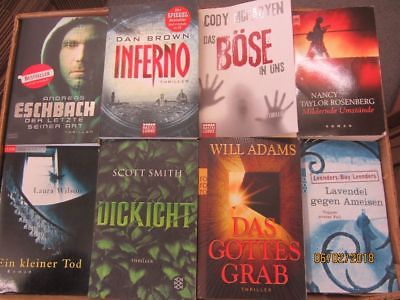 53 Bücher Romane Krimi Thriller Psychothriller  Top Titel Bestseller 