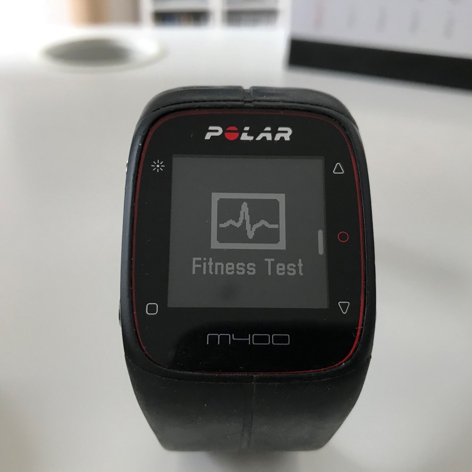 Polar M400 HR GPS Laufuhr inkl  Brustgurt H7 schwarz