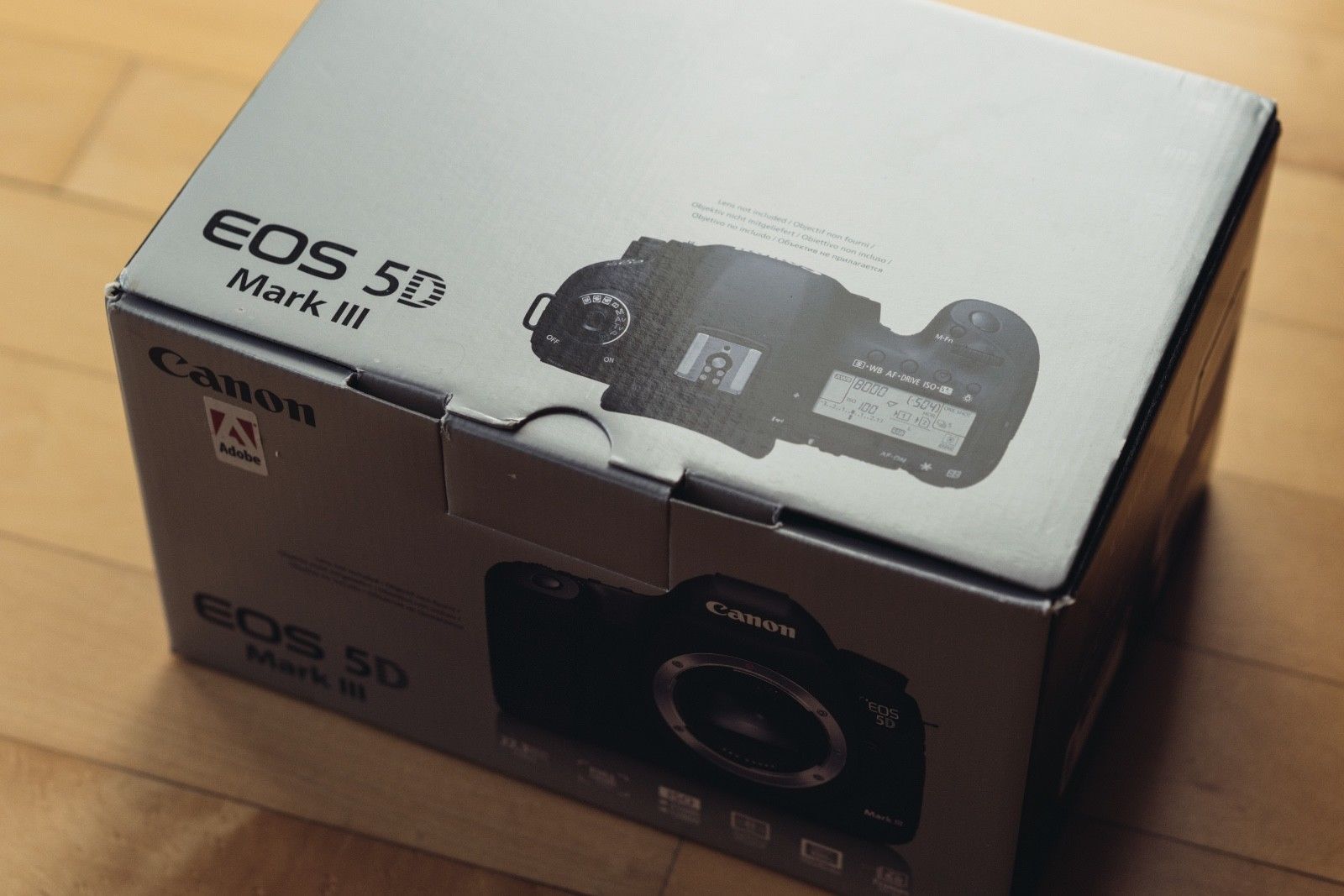 Canon EOS 5D Mark III 22.3 MP SLR-Digitalkamera - Schwarz Gehäuse / Body