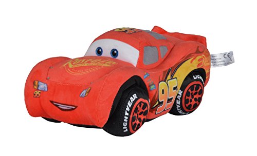 Simba 6315874641 - Disney Cars 3, Plüschauto, McQueen, 25 cm