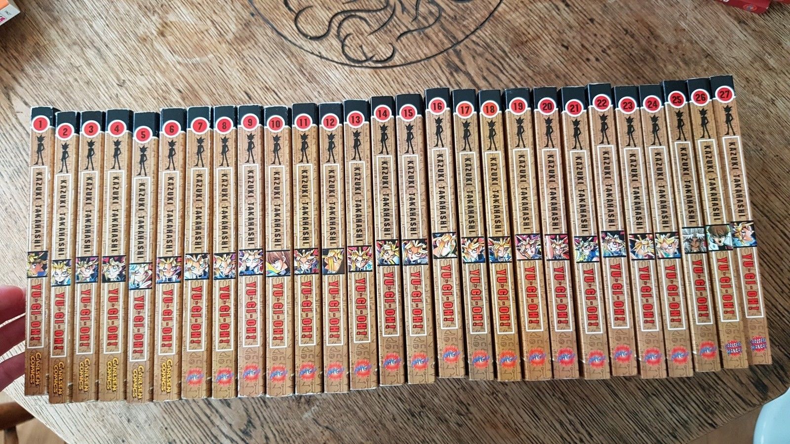 Yu-Gi-Oh! Manga Sammlung Band 1-27 auf deutsch (gebraucht)