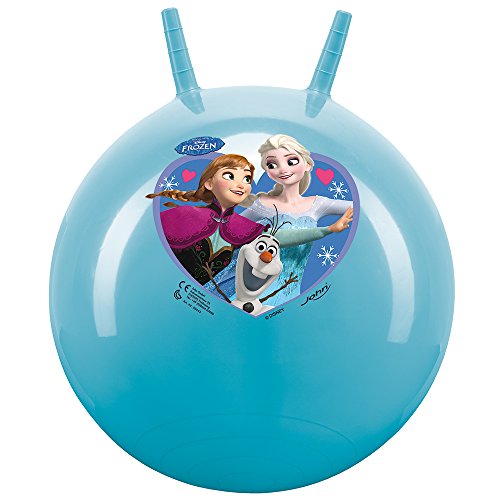 John 59534 - Sprungball Die Eiskönigin - 45-50 cm - Hüpfball, Hopper Ball, Springball - Für Drinnen & Draußen