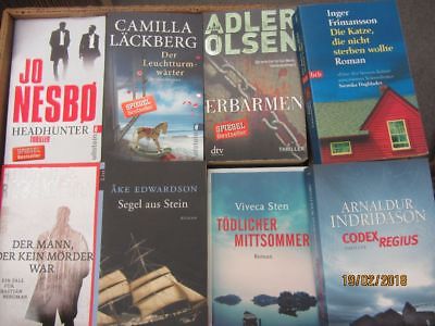 49 Bücher skandinavische Krimi Thriller Psychothriller  Top Titel Bestseller 