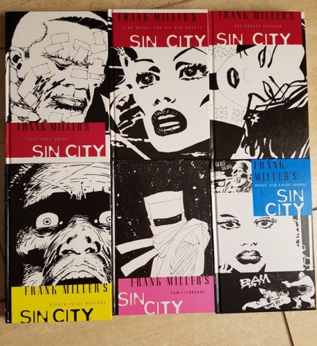 Sin City - Comicbücher Band 1 - 6