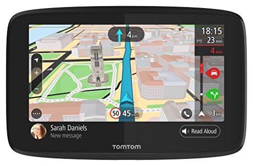 TomTom GO 620 1PN6.002.01 Navigationsgerät (15,2 cm (6 Zoll), Updates via WiFi, Smartphone Benachrichtigungen, Freisprechen, Lebenslang Karten (Welt), Traffic über Smartphone SIM-Karte)