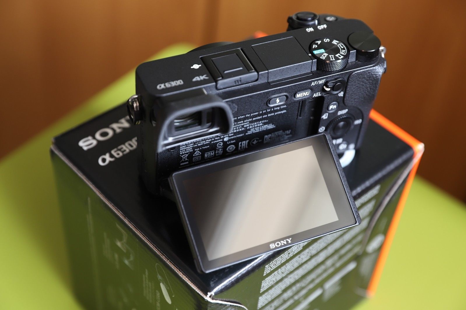 Sony Alpha ILCE-6300 24.3 MP Digitalkamera - Schwarz (Nur Gehäuse) 