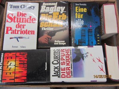 32 Bücher Romane Krimi  Kriminalromane Spionageromane Detektivromane 