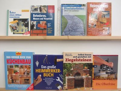 30 Bücher Bildbände Heimwerken Renovieren selber Machen Wohnideen Innenausbau