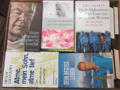 45 Bücher Schicksal Lebenstragödie Lebensgeschichte Biografie Autobiografie