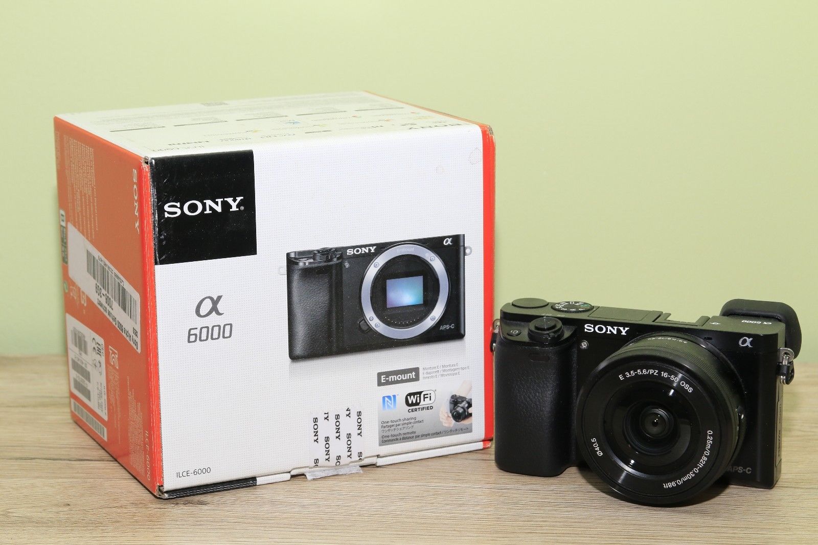 Sony Alpha ILCE-6000L 24.3 MP SLR-Digitalkamera - 16-50mm
