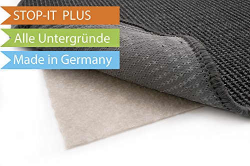 Premium Antirutschmatte Teppichunterlage Stop-It PLUS - Premiumqualität hergestellt in Deutschland - Beige - Für alle Untergrunde - Anti Rutsch Unterlage - Teppich Stop (1,20m x 1,80m)