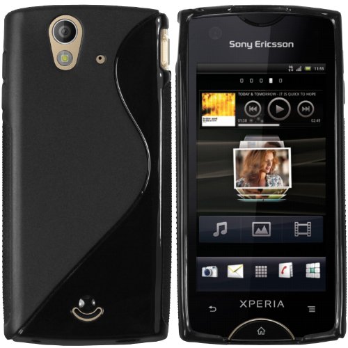 mumbi TPU Silikon Schutzhülle für Sony Ericsson Xperia ray