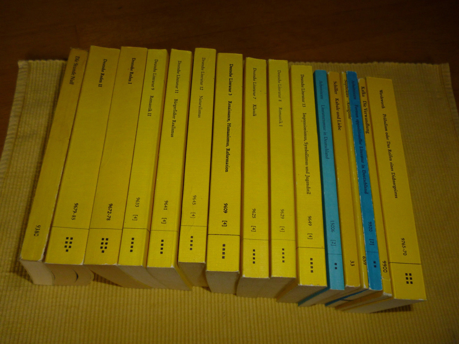 Bücherpaket: Reclam Hefte - Sammlung, 16 Exemplare im Paket - siehe Fotos ! 