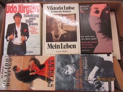 32 Bücher Biografie Biographie Memoiren Autobiografie Lebenserinnerung 
