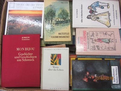 105 Bücher dünne gebundene Bücher Romane Sachbücher Erzählungen Novellen u.a.
