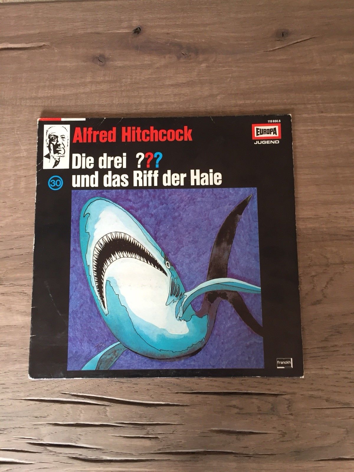 Die Drei ??? - Und Das Riff Der Haie (30) Vinyl Lp Sammelauflösung