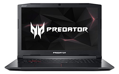 Acer Predator Helios 300 PH317-51-71VD 43,9 cm (17,3 Zoll Full-HD IPS matt) Gaming Notebook (Intel Core i5-7300HQ, 8GB RAM, 1.000GB HDD, GeForce GTX 1050TI (4GB VRAM), Linux) schwarz