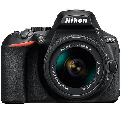 Nikon D5600 DSLR + AF-P 18-55mm VR Objektiv - Neu