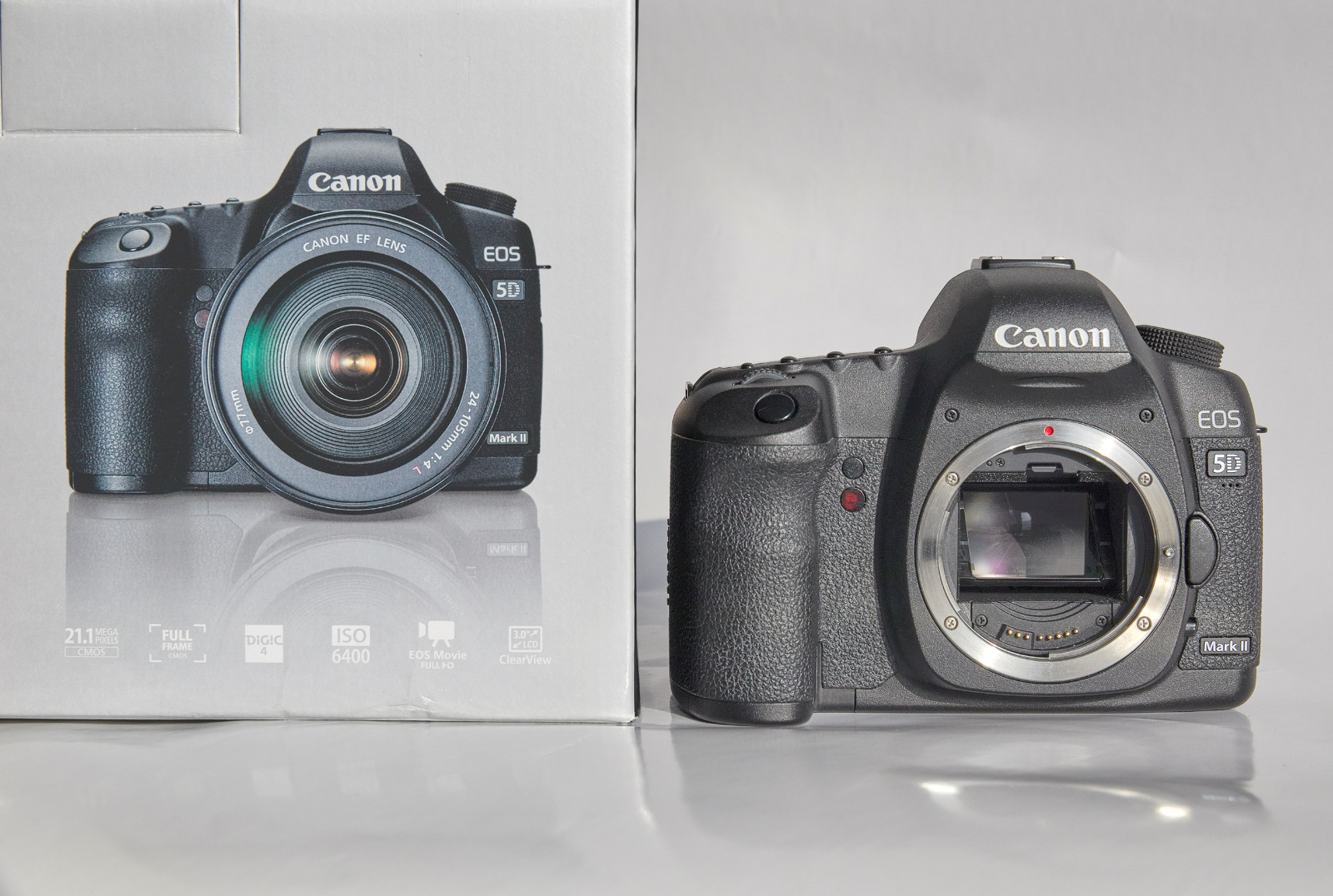 Canon EOS 5D Mark II Body (nur 2.303 Auslösungen)