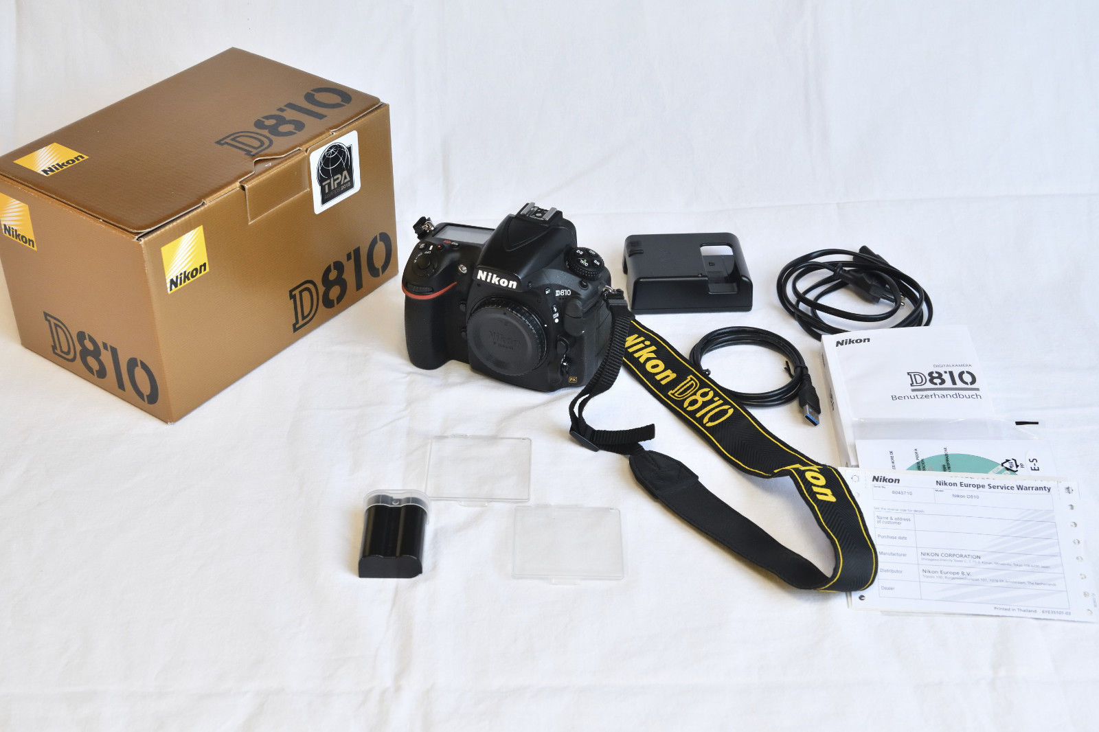 Nikon D810, 36MP, DSLR, ca. 4.500 Auslösungen, top Zustand