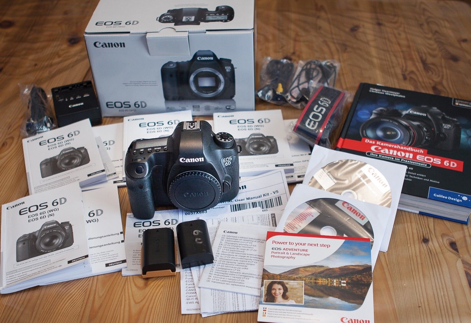 Canon EOS 6D Body 2.2 MP SLR-Digitalkamera - Schwarz nur 3685 Auslösungen