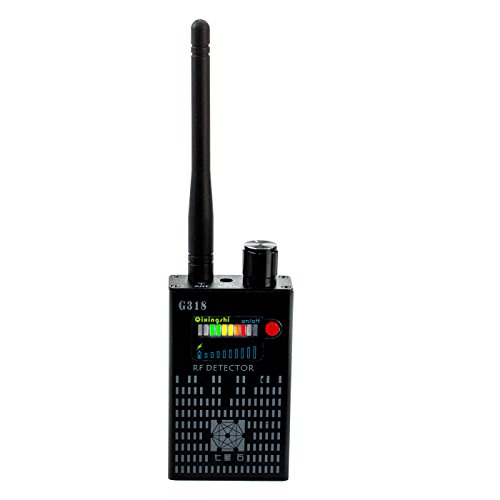 KOBERT GOODS - Super-Detektor (G318) - Tracker für professionelle Funkerkennung - zum Aufspüren und Überwachen von Mobilfunksignale (inkl. CDMA), Wanzen, Autos, GPS-Signalen und HF-/drahtlosen Kameras