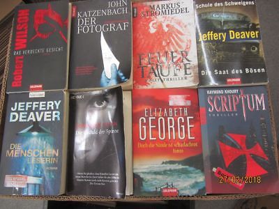 50 Bücher Romane Krimi Thriller Psychothriller  Top Titel Bestseller 