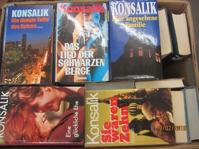 Heinz G.Konsalik 39 Bücher Romane Liebesromane Kriegsromane Schicksalsromane