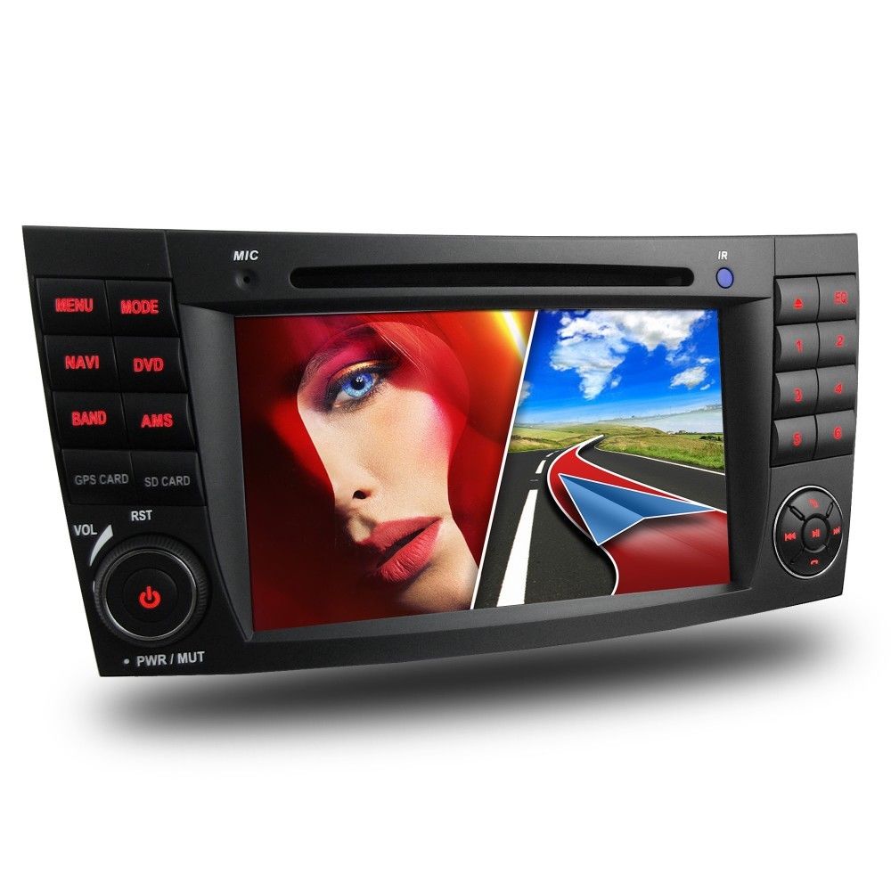 AUTORADIO passend für MERCEDES W211 W219 W463 NAVI GPS BLUETOOTH DVD CD MP3 2DIN