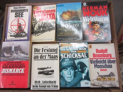 65 Taschenbücher Kriegsromane Weltkriegsromane Weltkriegsdokumentationen