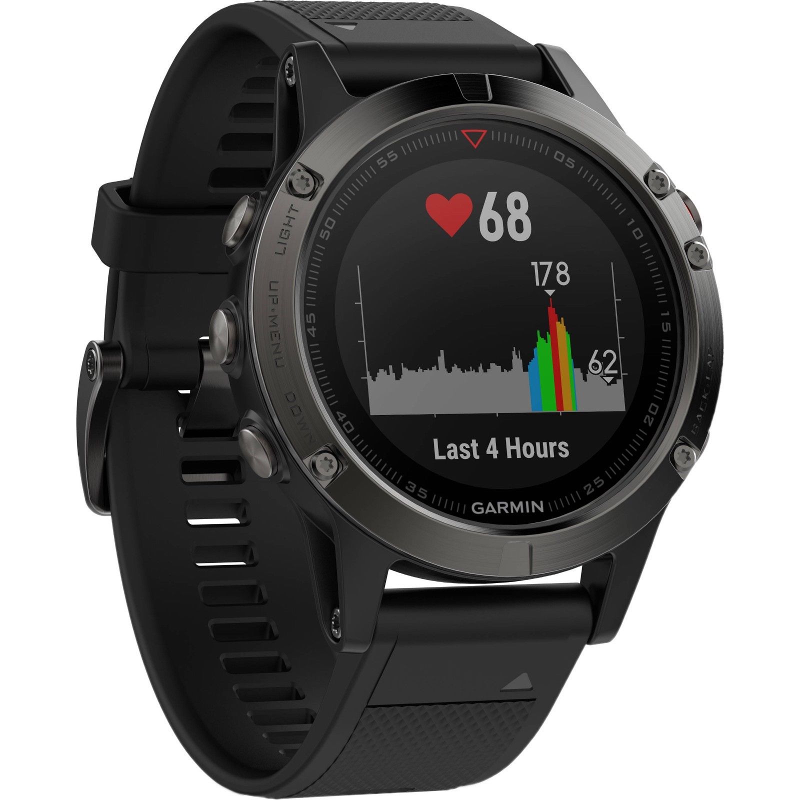 Garmin Fenix 5 Saphir Multisport GPS -Smartwatch - Saphir Edition Wi-Fi fähig