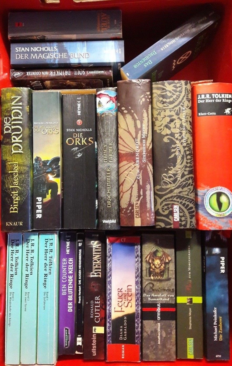27x Fantasy Buchpaket Taschenbücher und Hardcover
